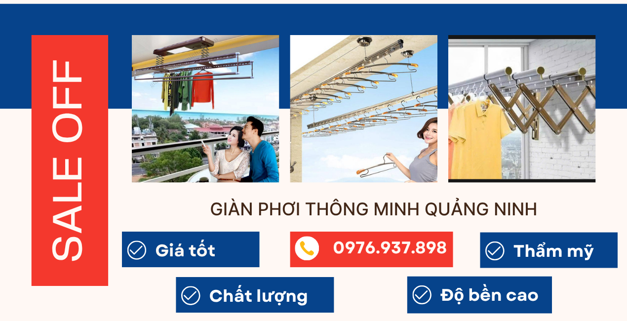 Giàn phơi quảng ninh