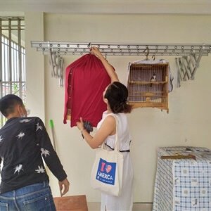 Giàn Phơi Gắn Tường HP- 05